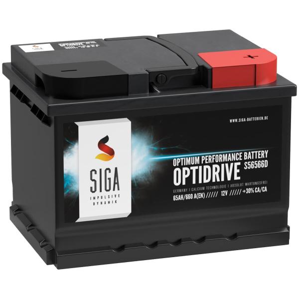SIGA OptiDrive Autobatterie 65Ah 12V